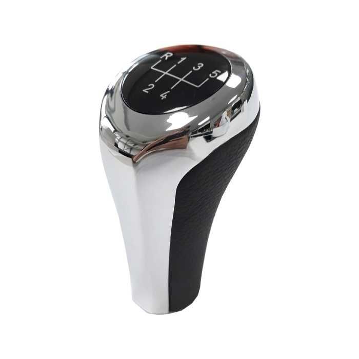 Топка за скоростен лост съвместима с BMW - 5 скорости - хром