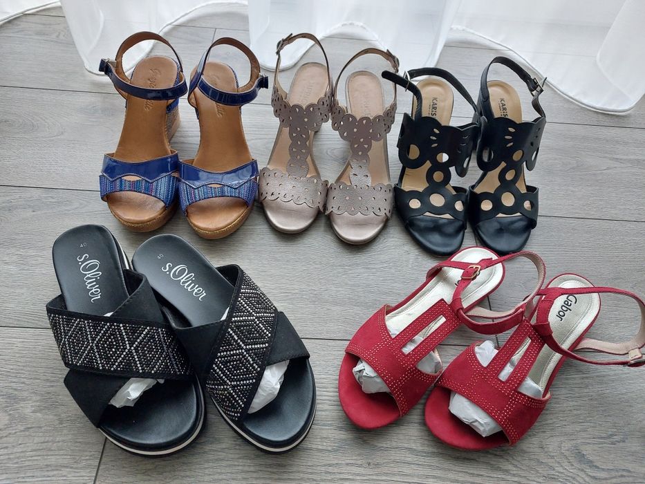 Sandale piele 40, Gabor, Karisma, S'Oliver...