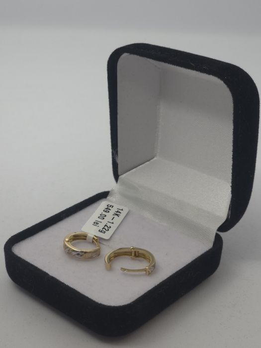 Cercei aur 14k 1.22gr