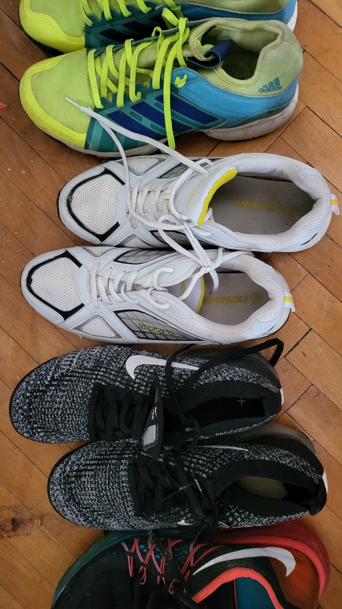 Маратонки Nike Air Max, addidas golf, Donnay, Nike Vapormax 44/ 44.5