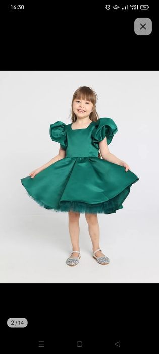 Продам красивое, пышное платье, размер 116