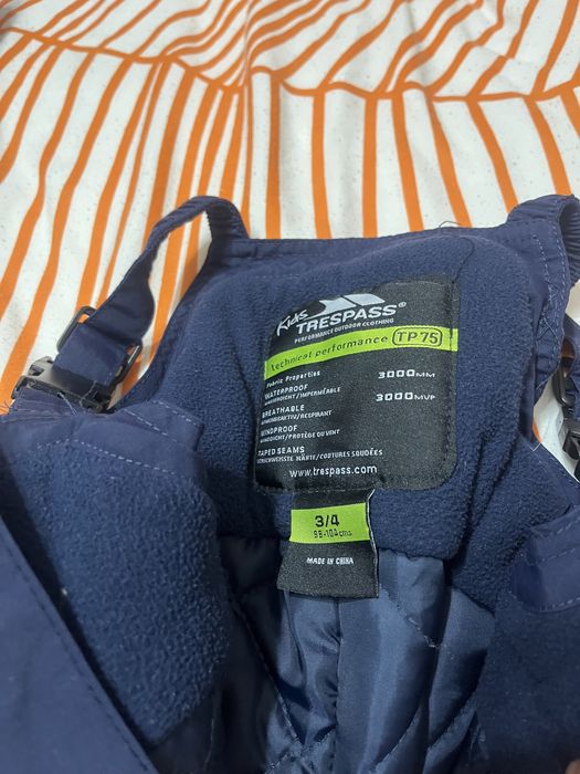 Costum ski baieti Trespass 3-4 ani 98-104 cm