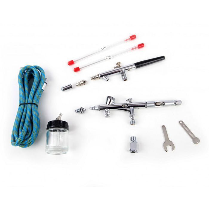 Pistol aerograf de vopsit cu pulverizare airbrush hbm bd 280 k