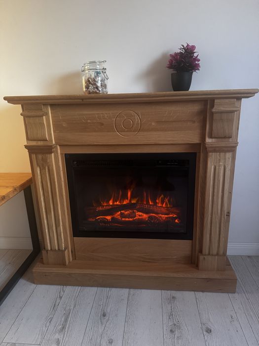 Semineu lemn masiv stejar