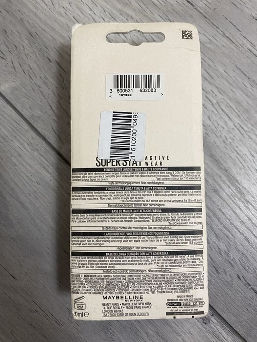 Fond de ten maybelline