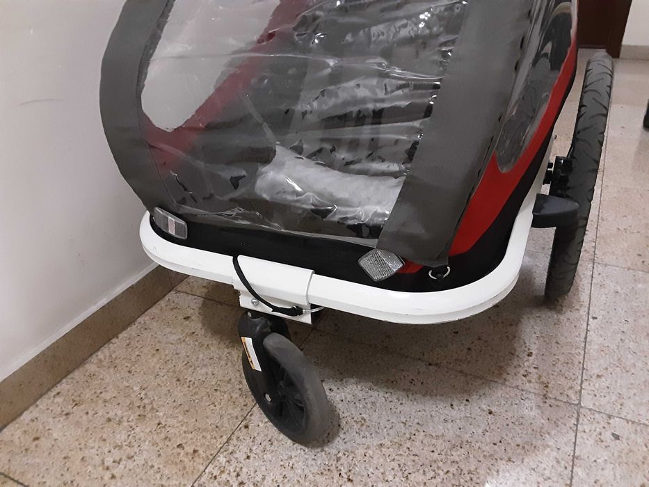 Детска Количка Ремарке за две деца/близнаци