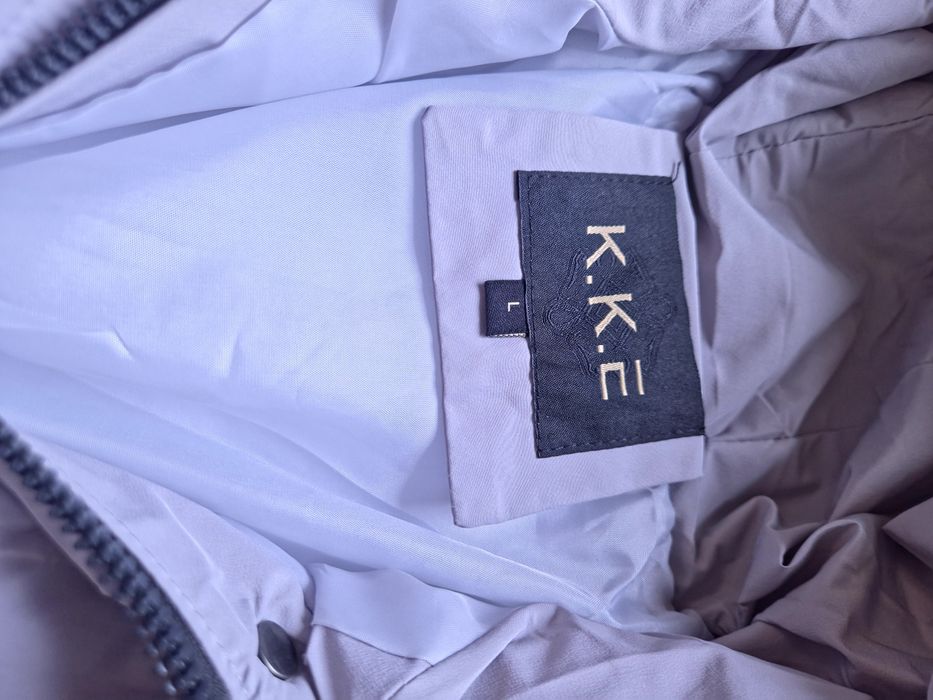 Geaca lunga cu blana naturala