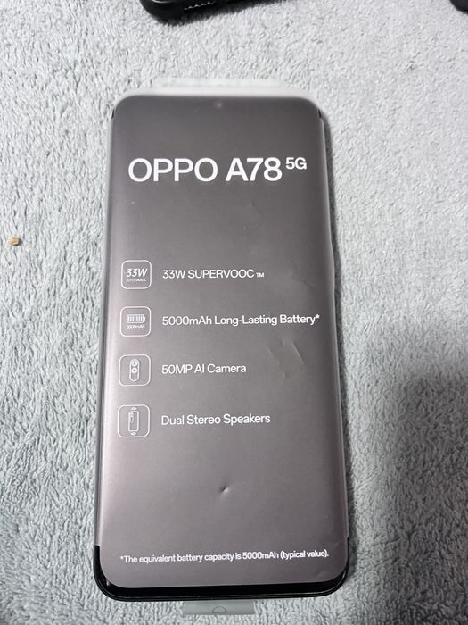 oppo A78 5g fara urme de uzura