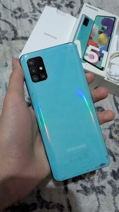 Samsung a51 в хорошем состоянии