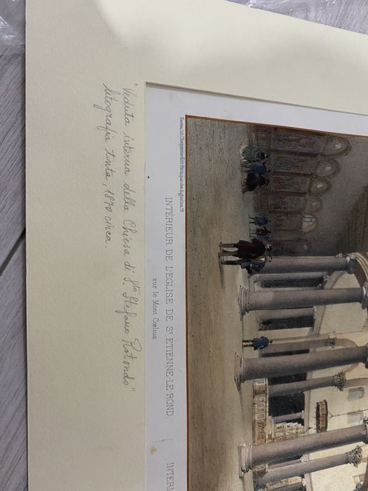 tablou , litograife felix benoist