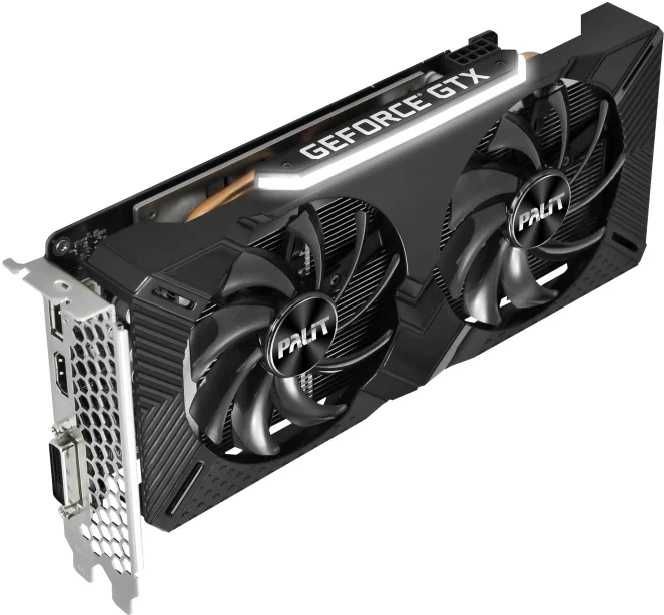 Продам видеокарту Palit GeForce GTX 1660 DUAL OC, 6GB