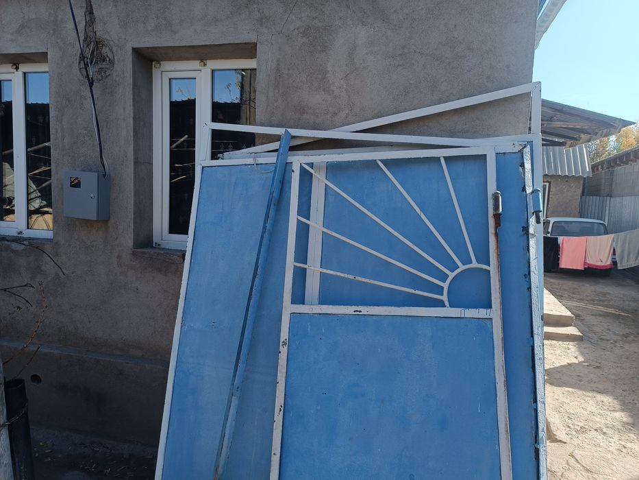 Советский забор в сборе