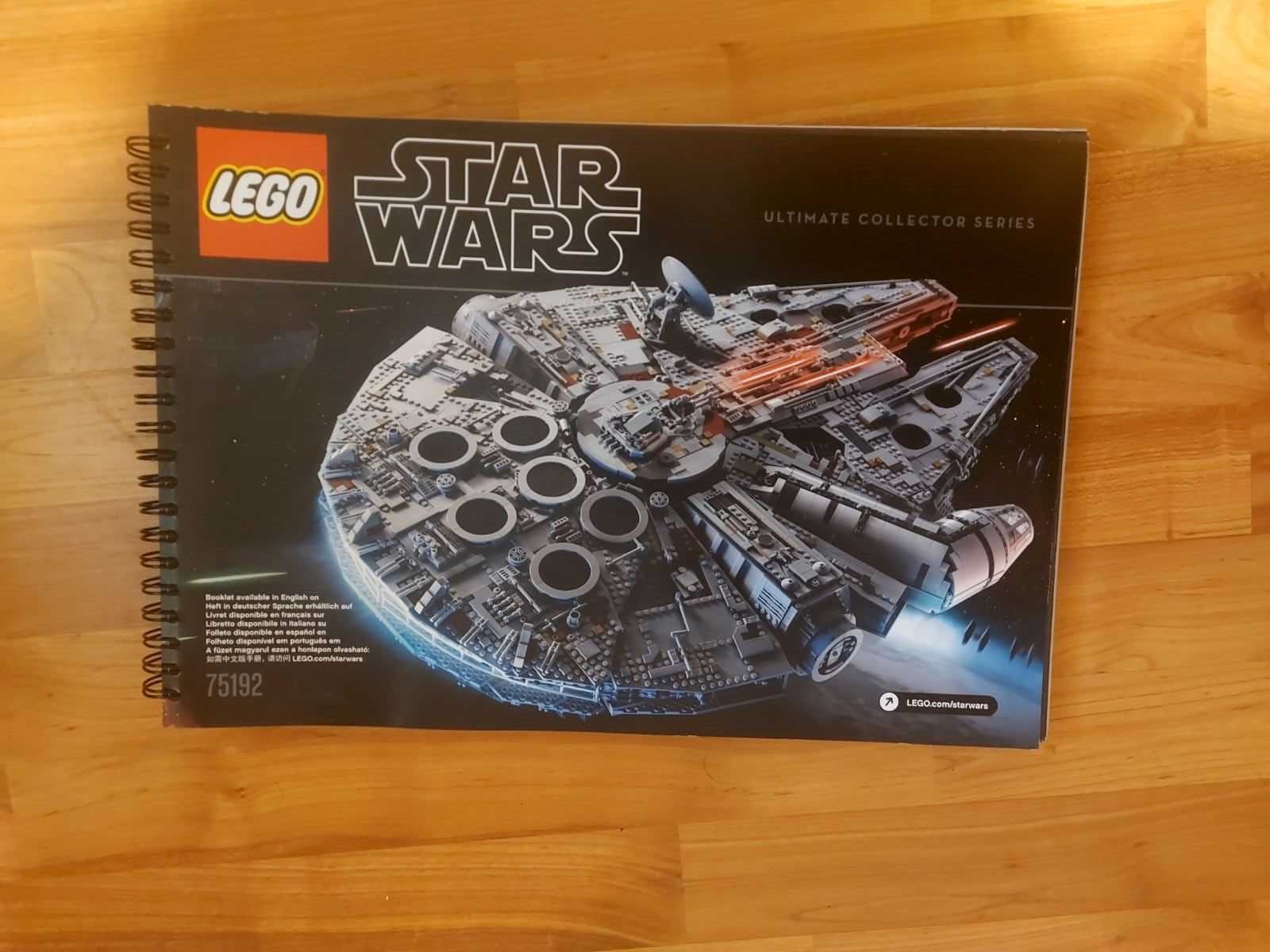 Хилядолетният сокол Lego Millenium Falcon 75192, сглобен