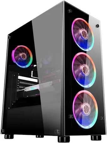 Компютър Ryzen 5600 ,16 GB DDR4 ,GTX 1070-8GB,1-TB диск ,RGB ,Нови
