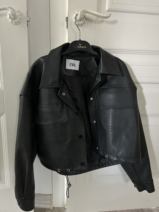 Зара кожак пен двухсторонный куртка сатылады