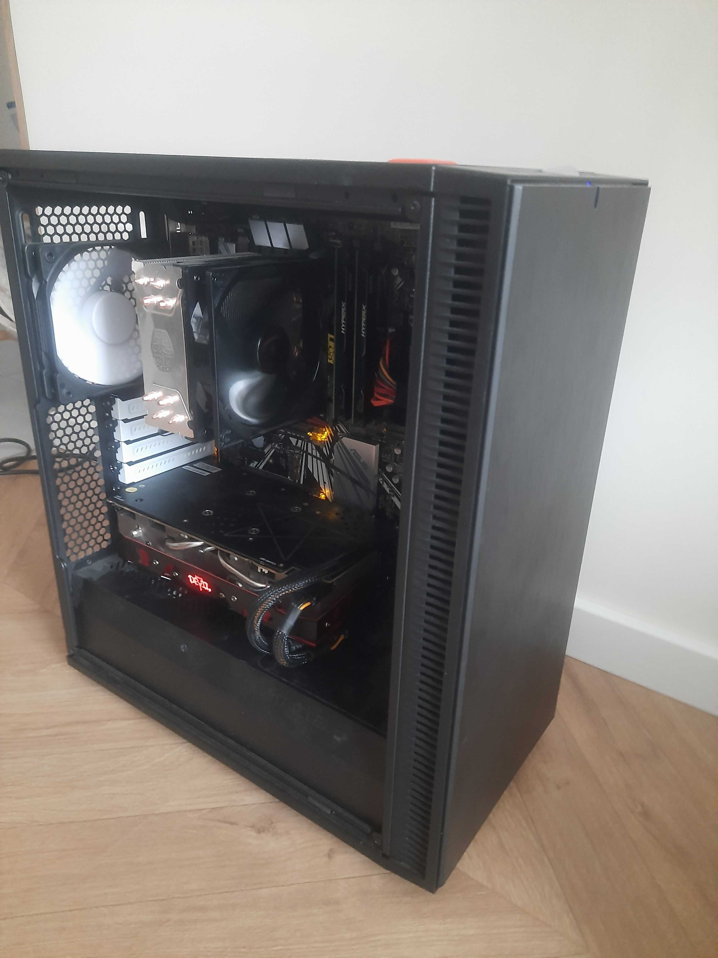 Гейминг компютър i5-9600k/8GB GPU/32GB RAM/256GB SSD + Подарък 3 игри