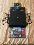 ps 4 pro 3 manete plus 3 jocuri