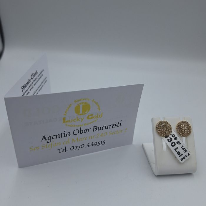 Cercei Aur 14K 2,09Gr #43073