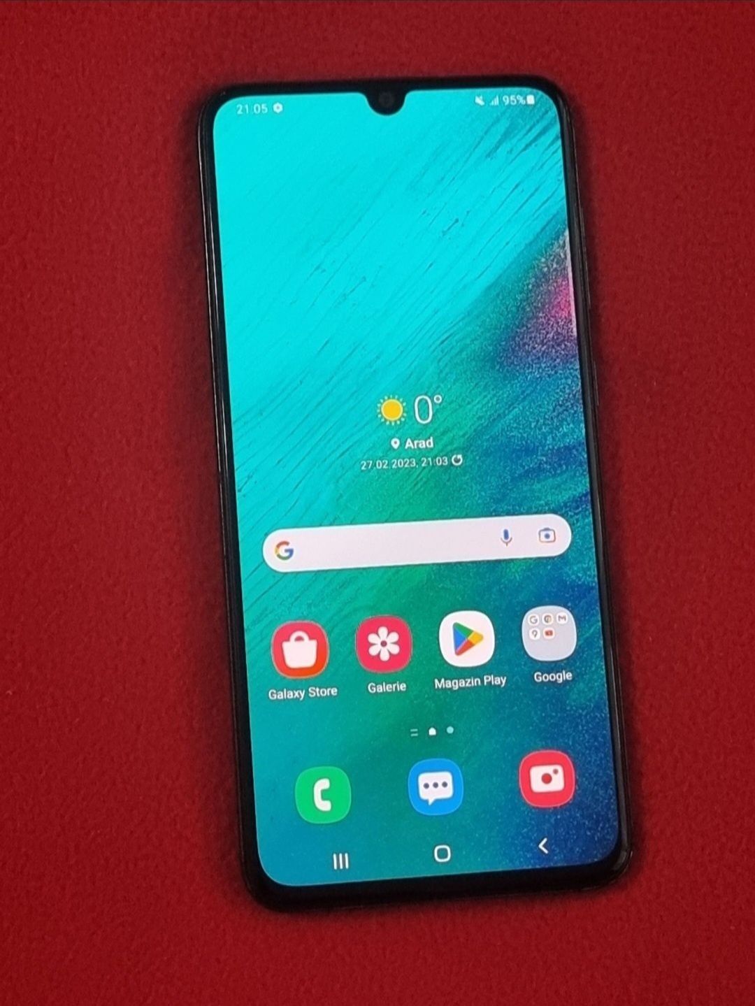 Samsung Galaxy A70 Albastru 128Gb, Liber de rețea, Husa inclusa.