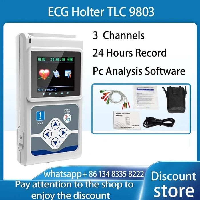 Holter EKG 3 canale- monitorizare 24 din 24