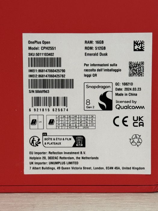 OnePlus Open Pret 5000 lei