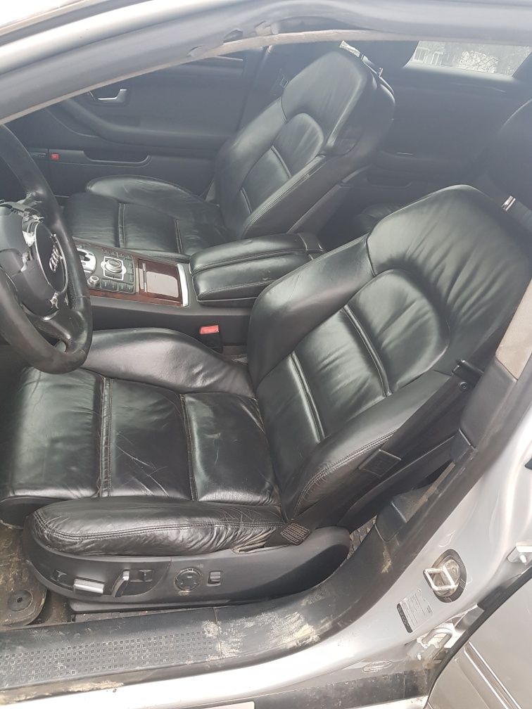 Interior complet din piele full electric Audi a8 2008