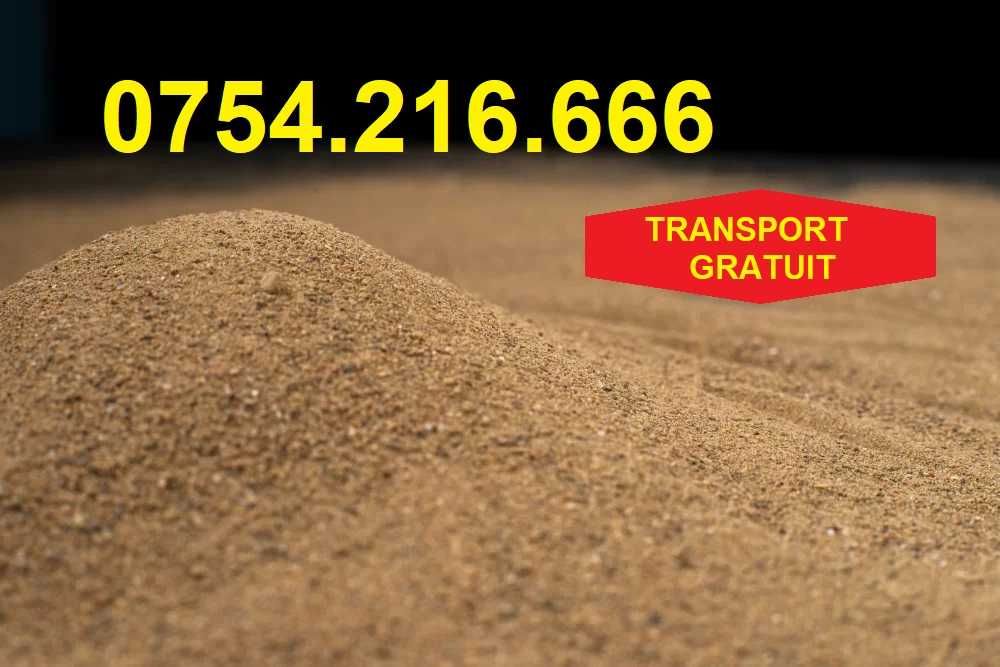 Nisip IASI, nisip gazon, nisip pufar, balast, sort, piatra Oferte