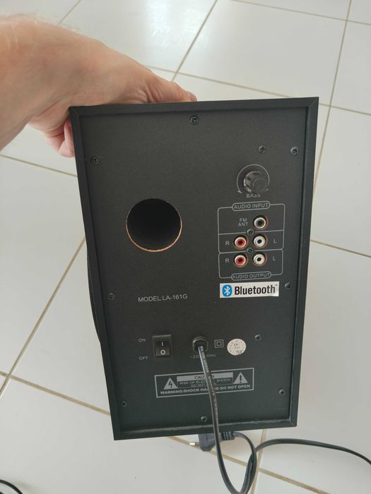 Акустична система Golden Field LA161G (AUX + радио + Bluetooth)