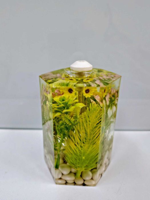 Луксозна вечна свещ от епоксидна смола