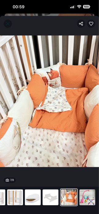 Отдам бортики, и мобиль