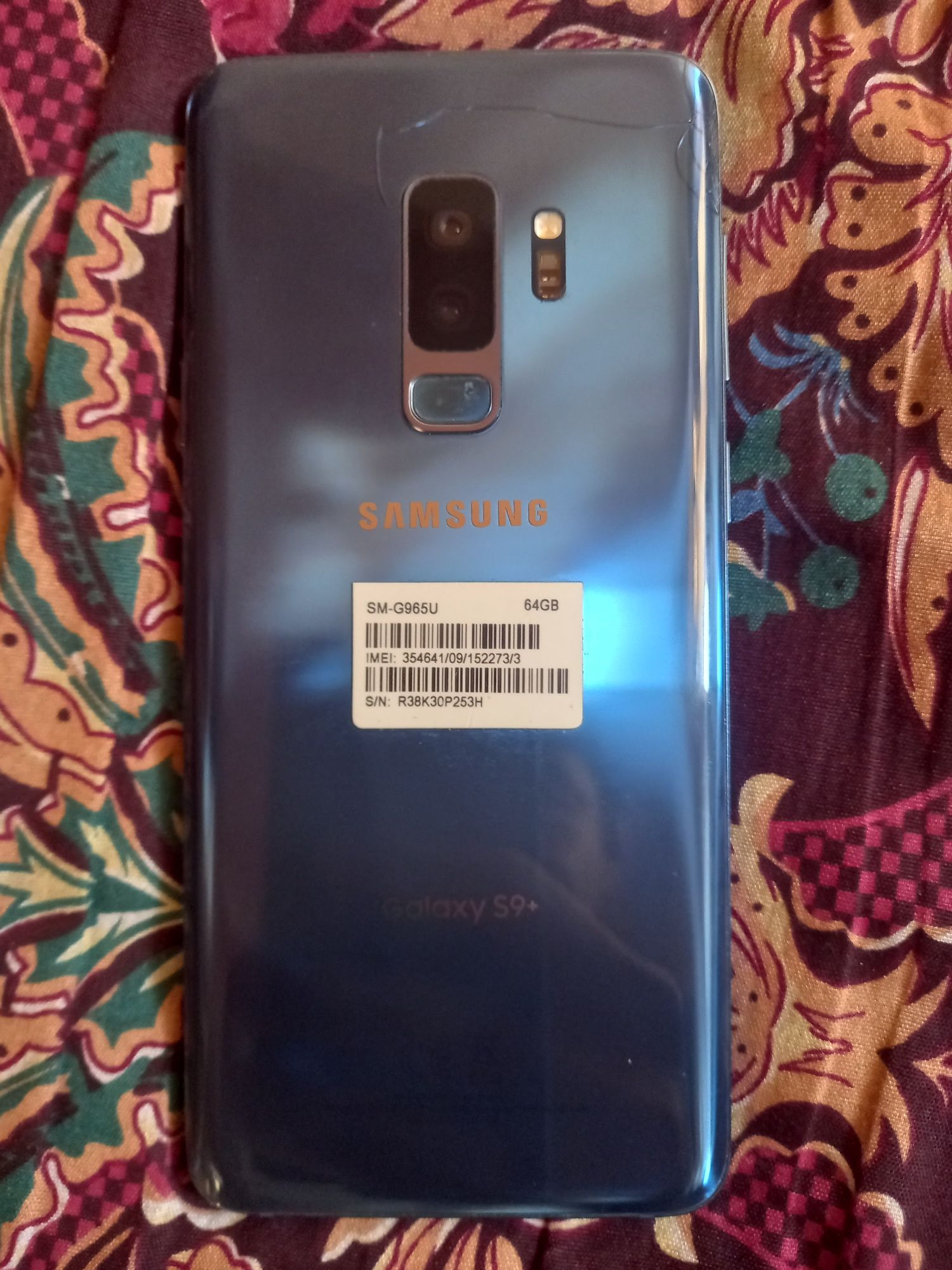 Samsung Galaxiy S9+
