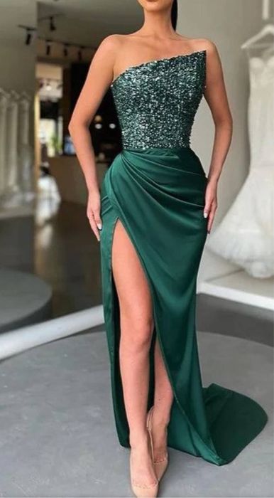 Rochie de seara verde