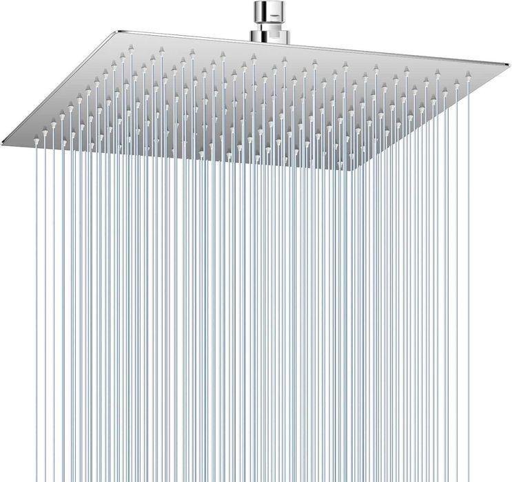 Cap dus tip Ploaie, 30x30cm, SLIM,Black Gold Crom, REDUS de la 300RON