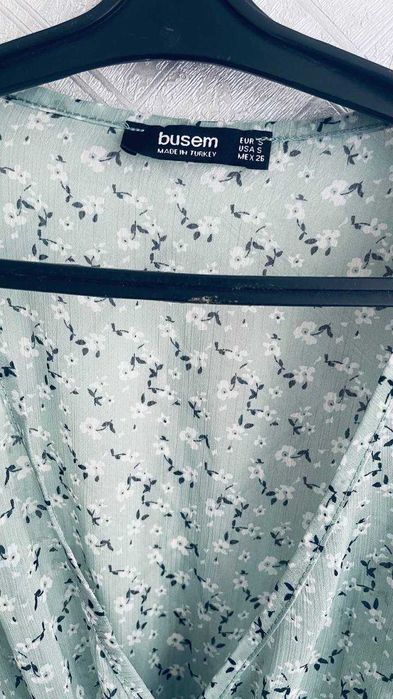 Модная шифоновая кофточка масло