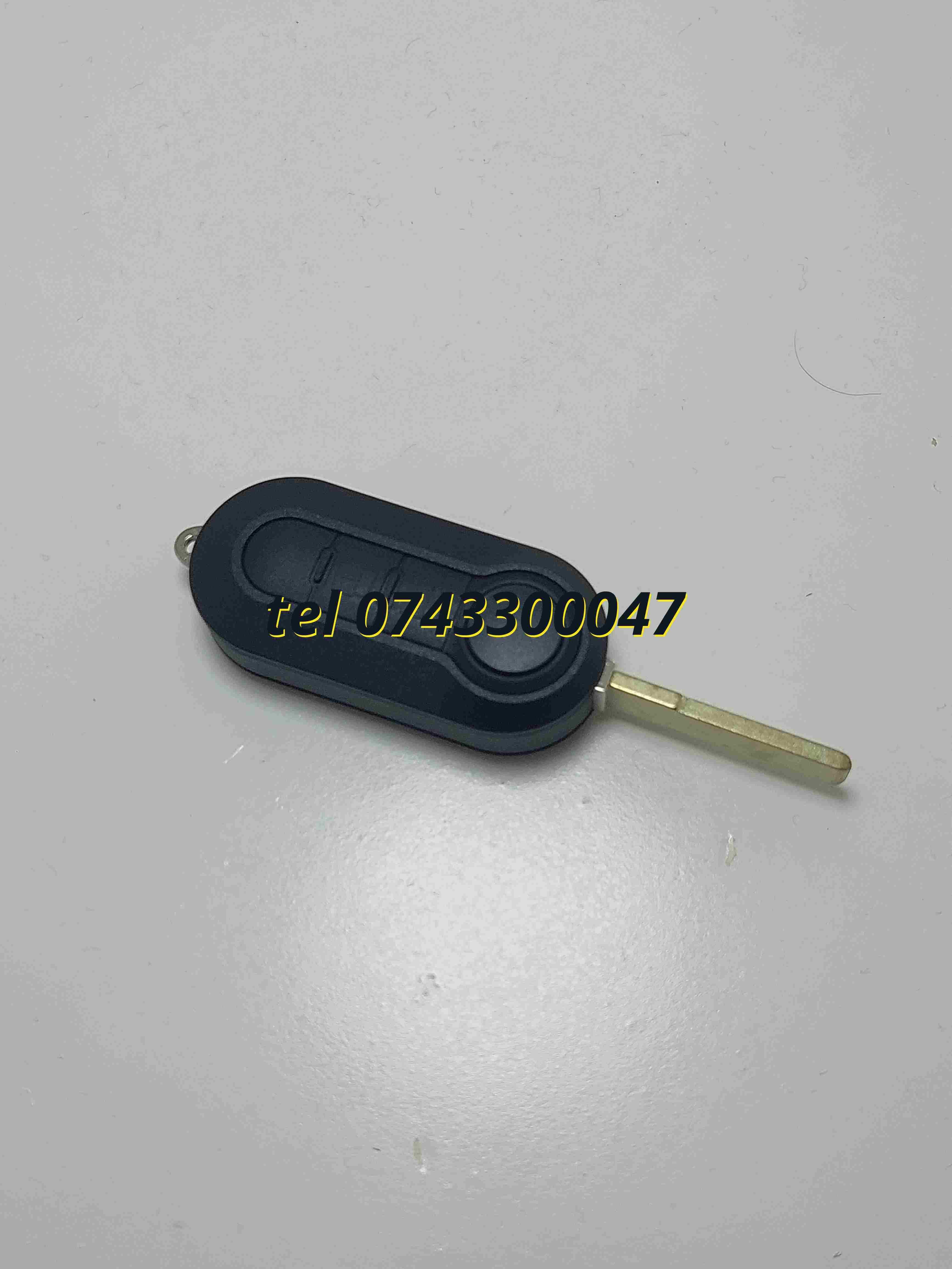 Carcasa Cheie Contact Pentru Fiat 500 Bravo Grande Punto 3 Butoane C