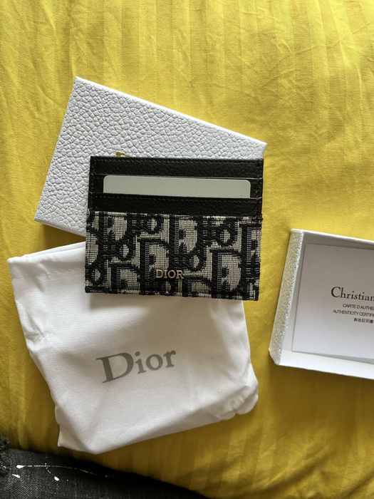 Dior card holder