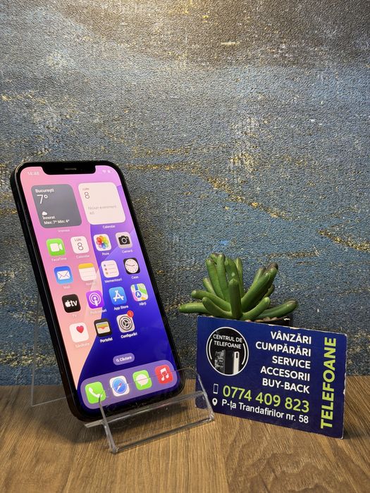 Iphone 12/64gb/2 Ani Garantie Centrul de Telefoane/rate