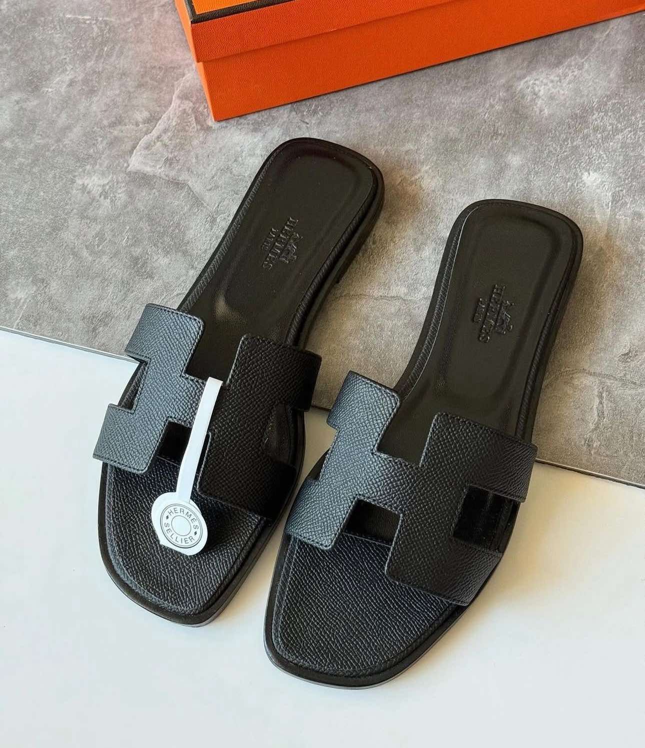 Hermès луксозни дамски чехли