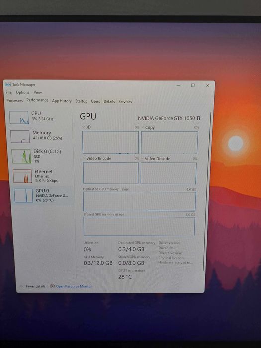 Pc gaming 1050Ti  AMD Ryzen 5 1500X Quad-Core special pentru gaming