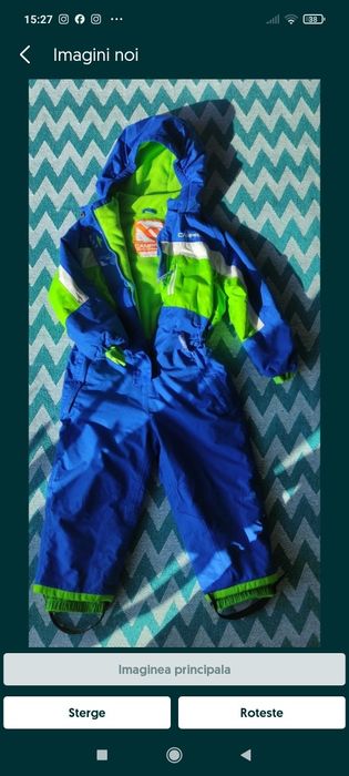 Salopeta zapada baieti, 2-3 ani, 92-98