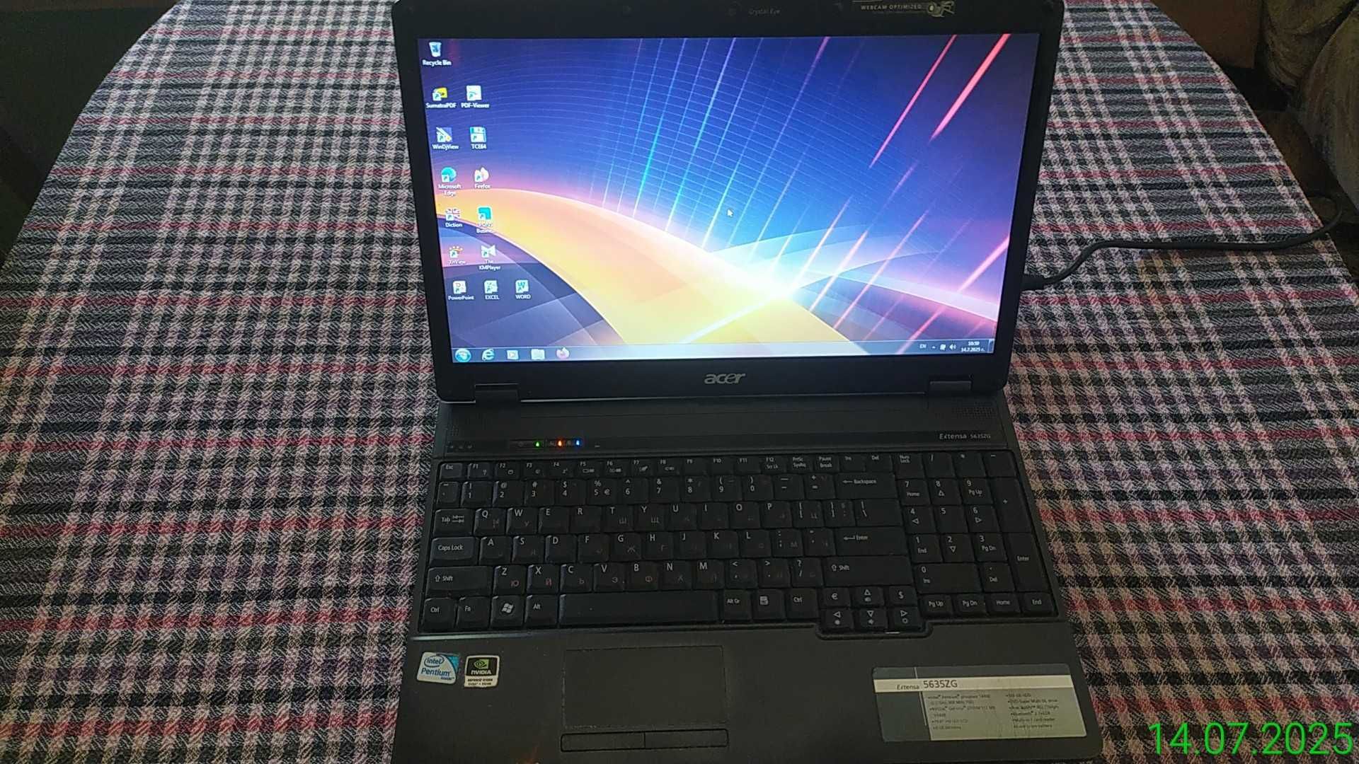 Acer Extensa 5635ZG