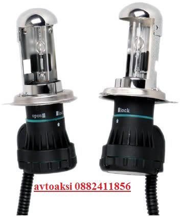 Bi-xenon/ксенон система H4- 35w 6000к къси и дълги на едно