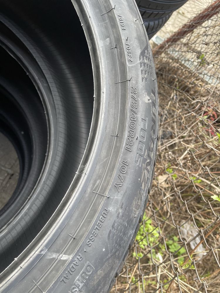 4бр.летни гуми Bridgestone Turanza T005 275/40/21 XL 107Y