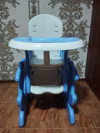 Стульчик для кормления малыша+парта и стульчик 2в1