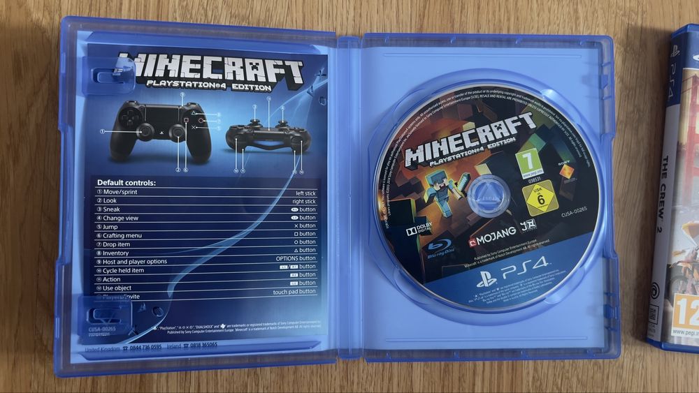 Gta5, Minecraft, The Crew 2 PS4