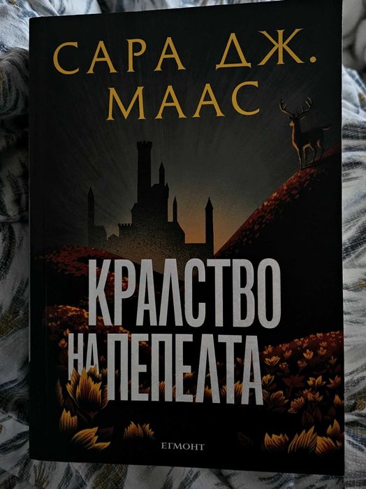 Последна книга от поредица ,,Стъкленият трон", ,,Кралство на пепелта"