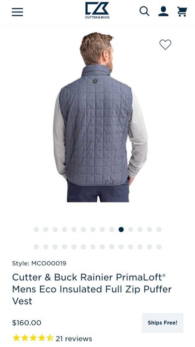 Cutter&Buck-елек (грейка) M