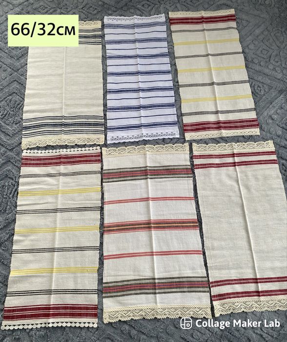 Кенареми памучни кърпи месали