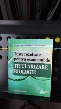 Vand carte pentru examen titularizare biologie
