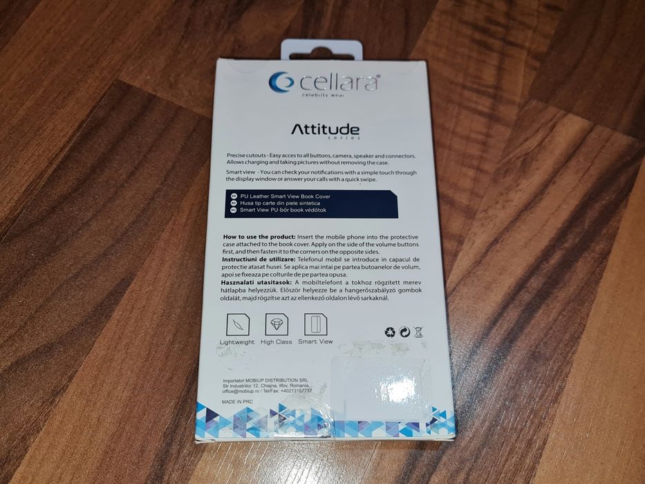 Husa flip smart activa originala Huawei P30 Pro Smart View Flip Cover